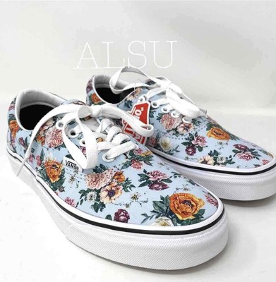 garden floral era vans