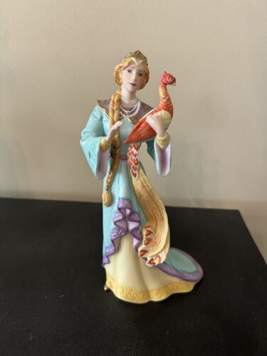 Lenox Statuetta La principessa e l'uccellino di fuoco principesse leggendarie porcellana 1992 - Foto 1 di 5
