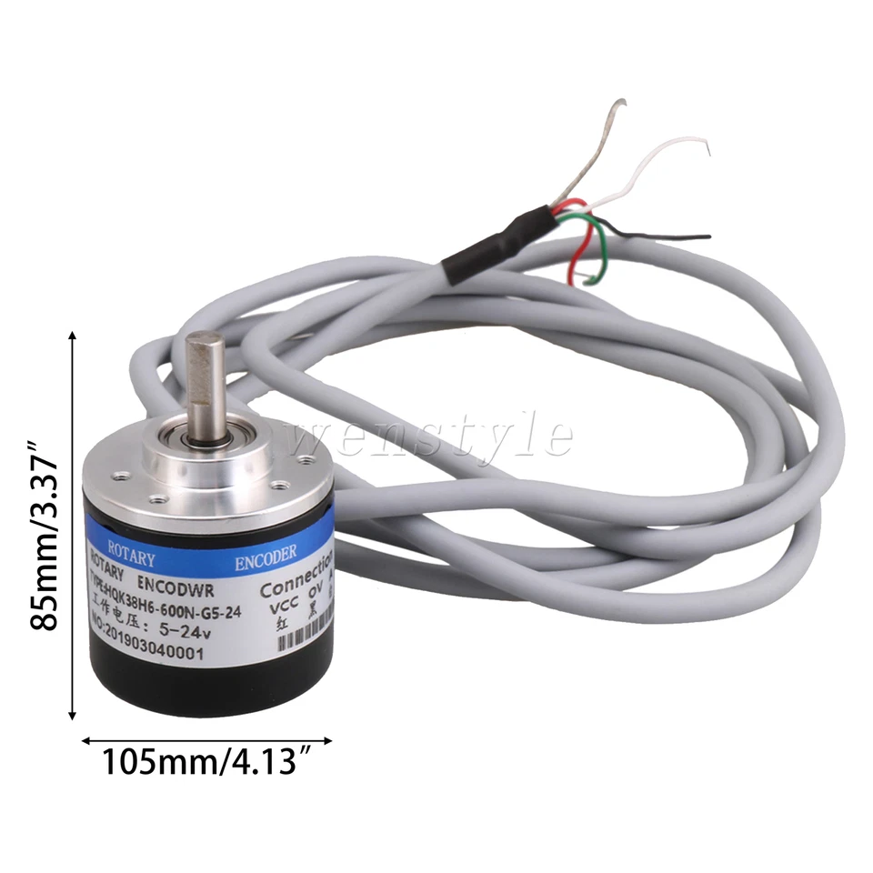 Encoder 600P/R Incremental Rotary Encoder for Measuring the Rotational Rate - image 2 of 2