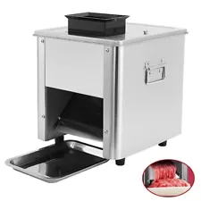 Electric Meat Cutter,110V Desktop Meat Slicer Shredding Machine 2.5mm Blade New