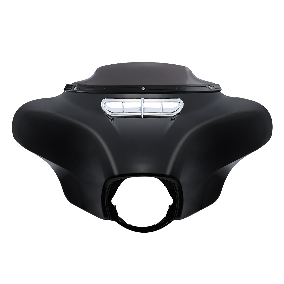 Outer Batwing Fairing LED Trim Windshield Fits For Harley Street