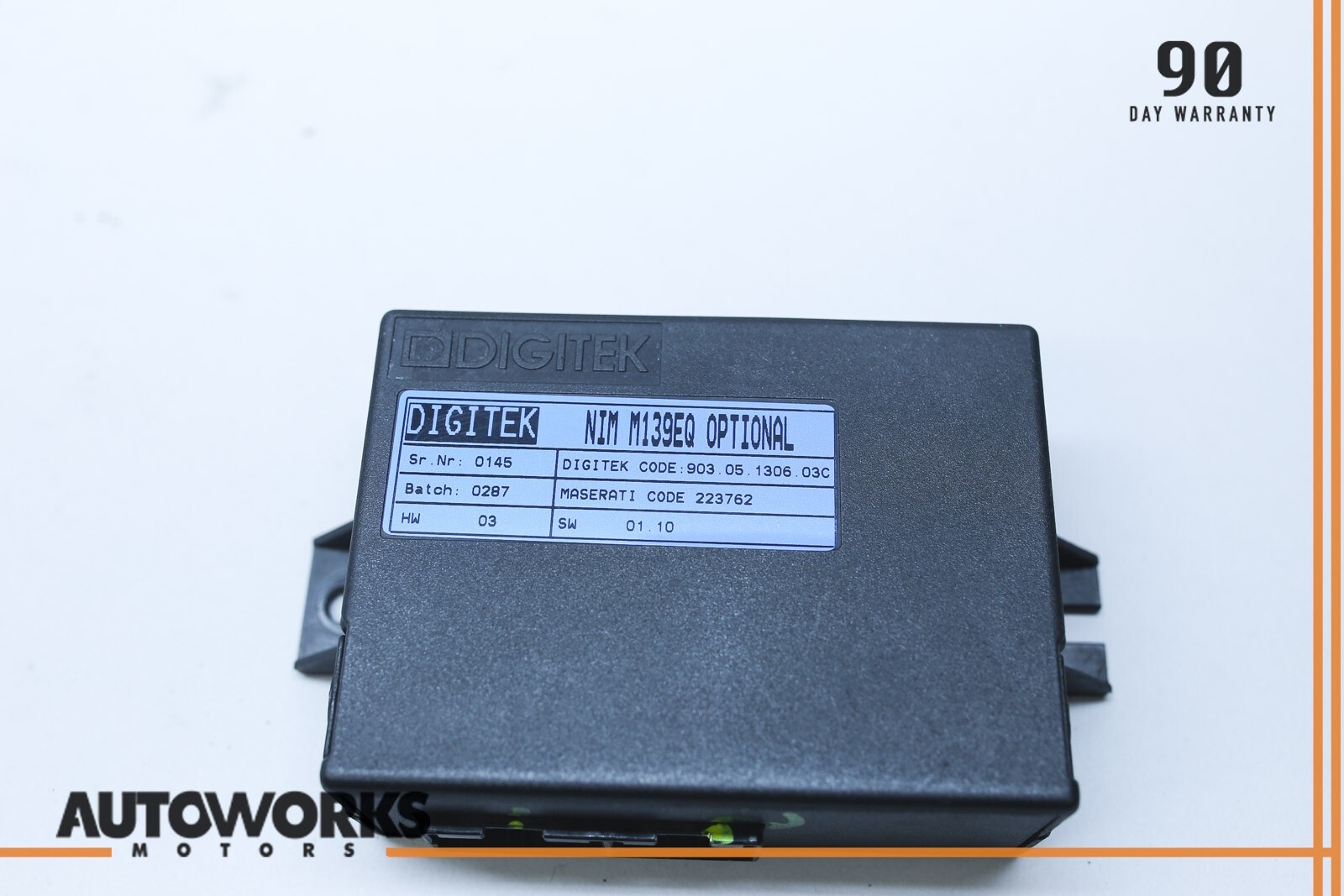 04-08 Maserati Quattroporte M139 Top Slide Sun Roof Control Module 223762 OEM