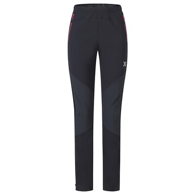 Montura Phantasie 2.0 Hose Frau Schwarz Rosa Sugar Damenhose Dwr Ski Alp Drei
