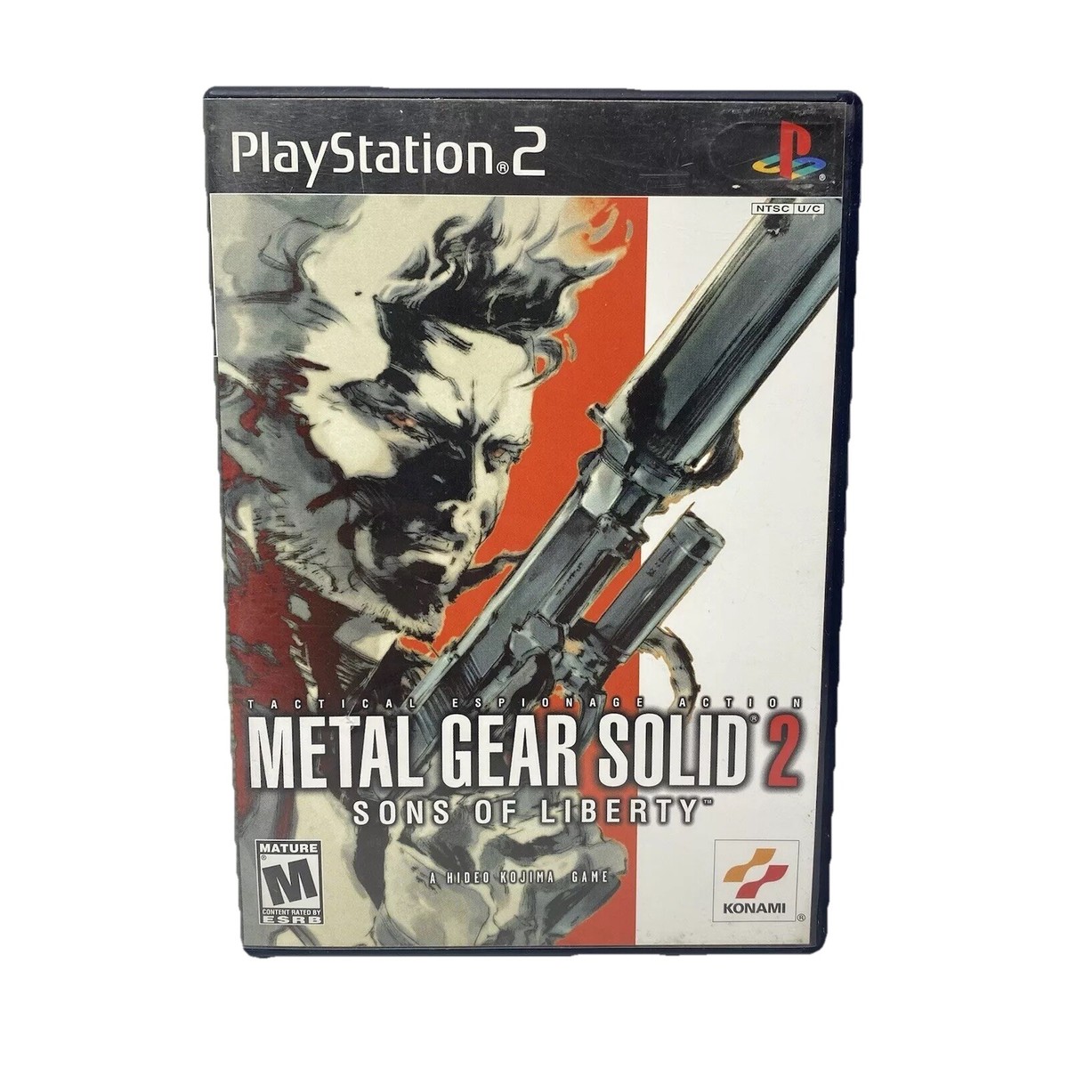 Metal Gear Solid 2 Sons of Liberty PlayStation 2 PS2 Complete Pre