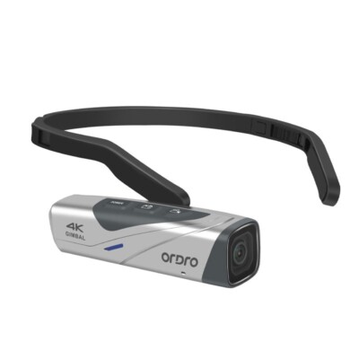 Ordro EP8 4K Gimbal 20MP Head Camera Wifi Sports Camera Vlog Video Camcorder