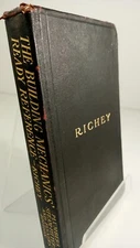 1908 FIRST EDITION H. G. Richey The Building Mechanics Ready Reference Plumbers