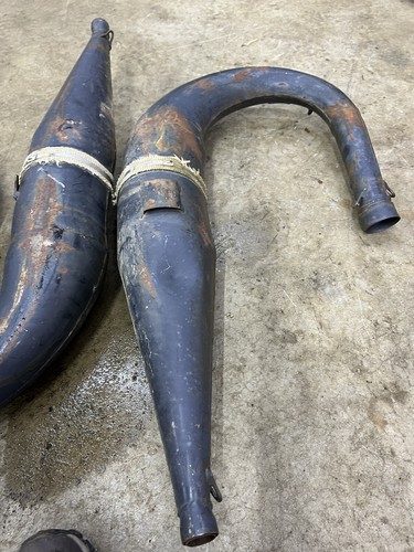 99 00 01 2001 Polaris xc gen 2 RMK 600 SLP twin exhaust pipes aftermarket - Picture 12 of 12