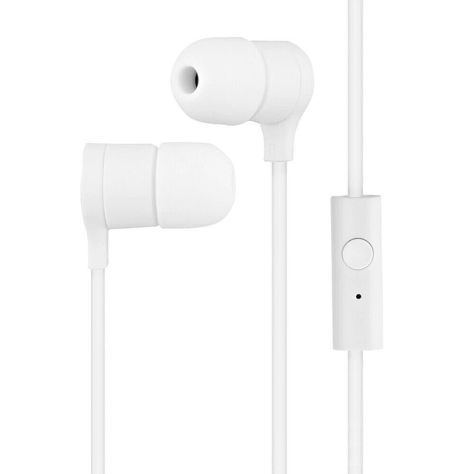 Original OEM HTC Hands Free Earbud Headset 3.5mm Tangle Free White RC-E295 - Image 2 of 2