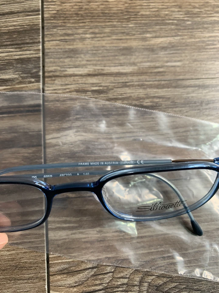 Silhouette Eyeglasses Frame SPX 2808 /00 6059 48-20 G67 - Image 4 of 4