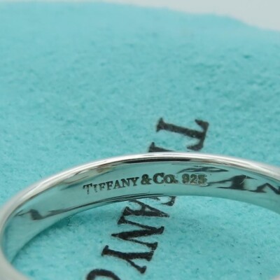Tiffany&Co. Sugar Stack Rose Quartz Silver Ring SV925 US6