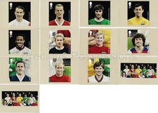 GB POSTCARDS PHQ CARDS USED REAR FDI 2013 NO. 376 FOOTBALL HEROES