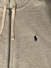Polo sweatsuit hoodie-Men color Grey size L