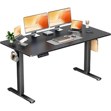 3 Splice Board Electric Standing Adjustable Height Desk 63" x 24" Computer Table