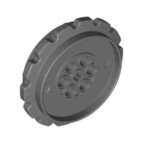 Lego Technic Bricks 4x Dark Stone Grey Sprocket Wheel Tracks 6254781 42529 NEW