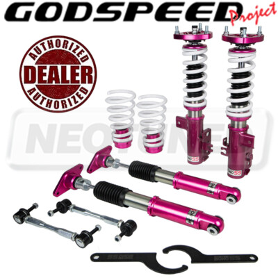 FOR MAZDA MAZDA3 14-18 GODSPEED MONOSS DAMPER COILOVERS SUSPENSION CAMBER PLATE