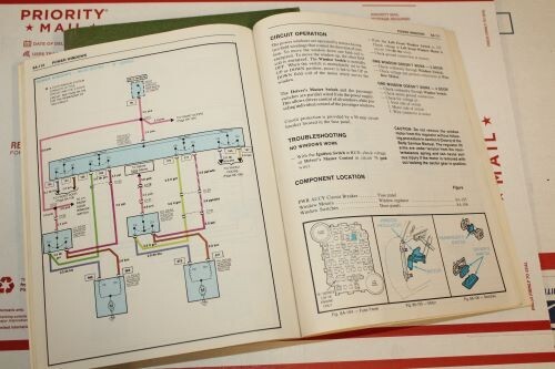 Original 1982 GMC Caballero Service Manual X-8231 w/ X-8231A Supplement Excelle - Bild 7 von 7
