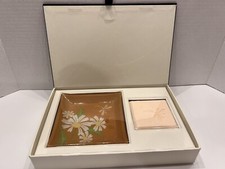 PartyLite Sunny Afternoon Gift Set Soap Bar Dish P18D/P95155 NEW IN GIFT BOX
