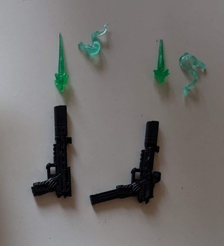 1 SET Marvel Legends PRETTY BOY GUNS + BLAST EFFECTS (Custom Figur Futter)