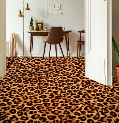 3D Leopard Skin 1310 Floor WallPaper Murals Wall Print Decal AU Zoe