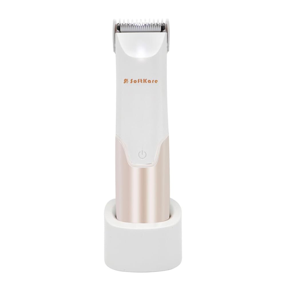 Bikini Trimmer for Women - Wet/Dry Use Rechargeable Electric Shaver for Women...-image
