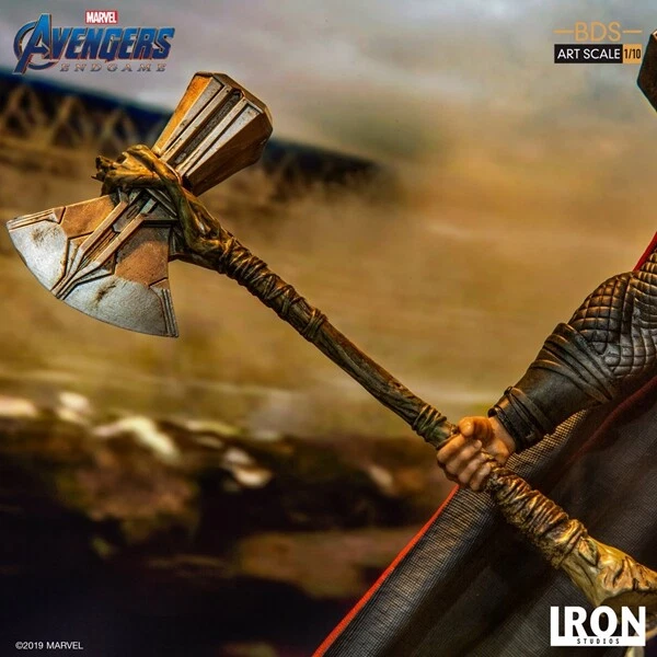 Iron Studios Avengers Endgame Thor Escala 1/10 Acabado Figura Estatua Modelo 10.6" Foto 4 de 4