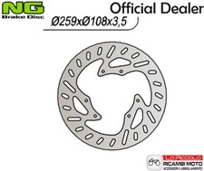 659614 Front Brake Disc NG Yamaha DT X SM 50cc 2006/2013