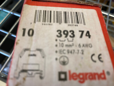 10X LEGRAND 39374, VIKING 3 KLEMMENBLOCK, 10A, NEU