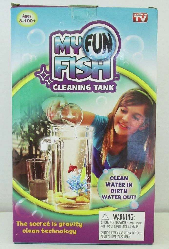 My fun top fish cleaning tank