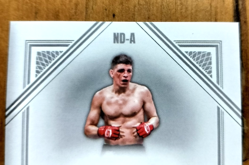 Nick Diaz Auto #ND-A Champions Collection JSA Witnessed Autograph