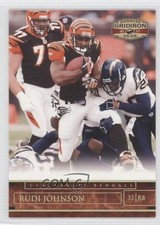 2007 Donruss Gridiron Gear Gold 18/200 Rudi Johnson #67 0m8