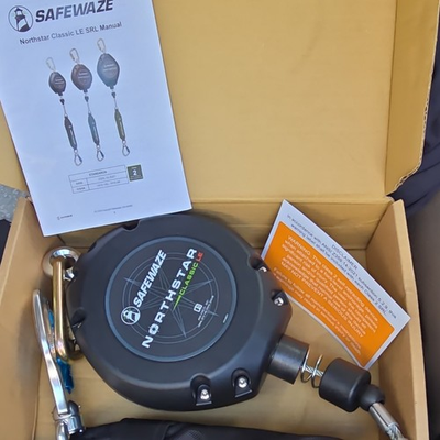 #ad SafeWaze Northstar Classic LE FS FSP9030 30#x27; Cable Self Retracting Lifeline $300.00