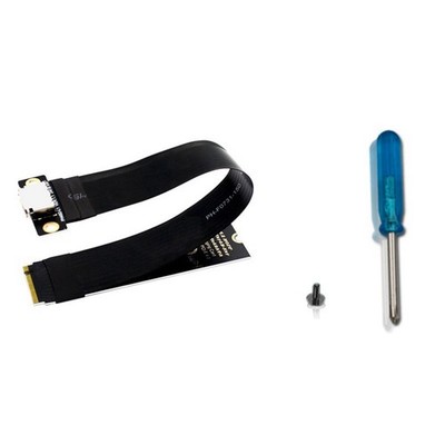 M.2 NVMe PCIE 4.0 to Oculink SFF-8611 SFF-8612 Female Adapter Cable Laptop2450