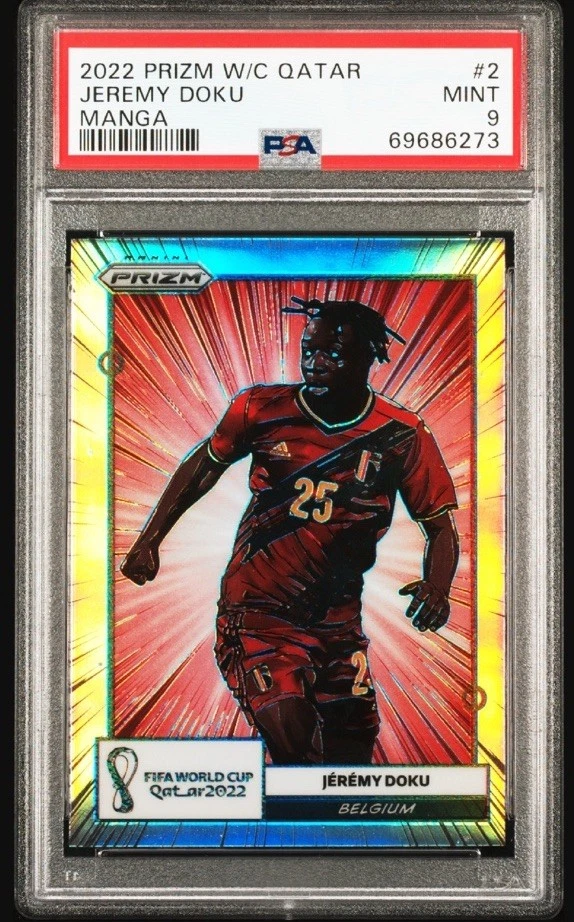 2022 Panini Prizm World Cup Qatar - Jeremy Doku #2 for sale | eBay
