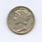 1936  Mercury Dime - 90% Silver - Free Shipping