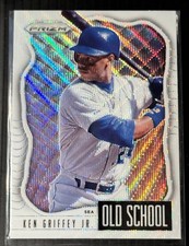 2021 Panini Prizm - Old School Ken Griffey Jr #OS-2 White Wave Prizm