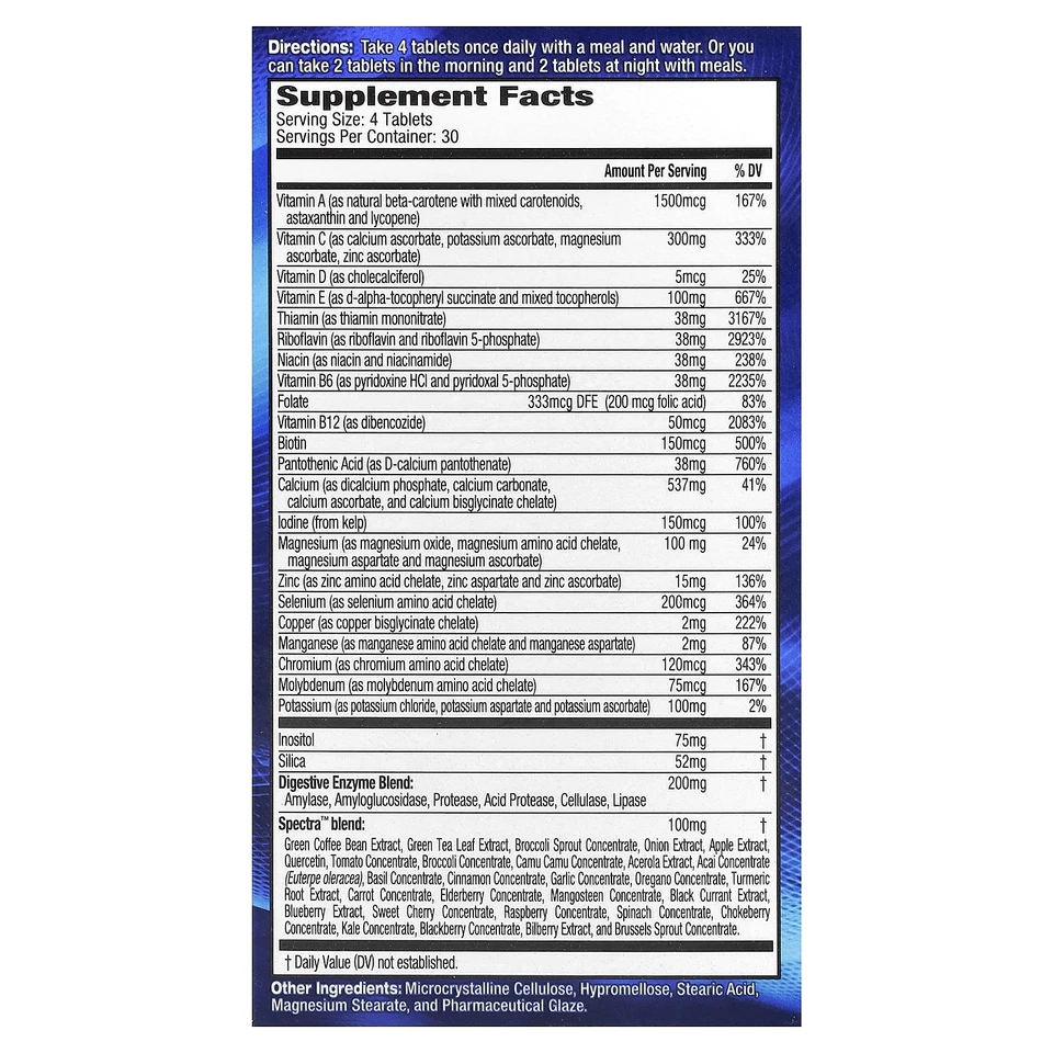 Activite Sport, Multi Vitamina, Liberación por Tiempo, 120 Comprimidos Foto 2 de 3