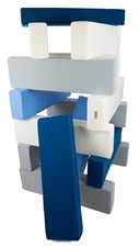 Image of Tower, 15 soft play blocks, toy, foam, building blocks for kids, stacking