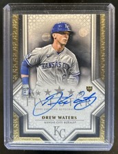 2023 Topps Five Star Drew Waters RC Auto Autograph #FSA-DW Royals Rookie