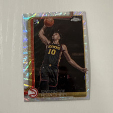 Topps 2024-25 Chrome Zaccharie Risacher #2 Atlanta Hawks NBA Card