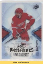 2017-18 Upper Deck Ice Premieres 1267/1299 Robbie Russo #103 Rookie RC READ 7ci