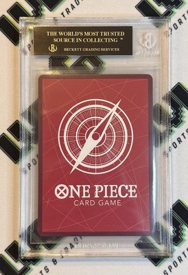 Monkey D Luffy PSA Collectors Club OP05-060 One Piece Promo BGS 10