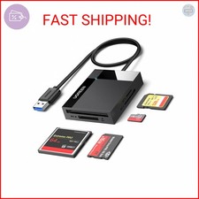 UGREEN SD Card Reader USB 3.0 Card Hub Adapter 5Gbps Read 4 Cards Simultaneously
