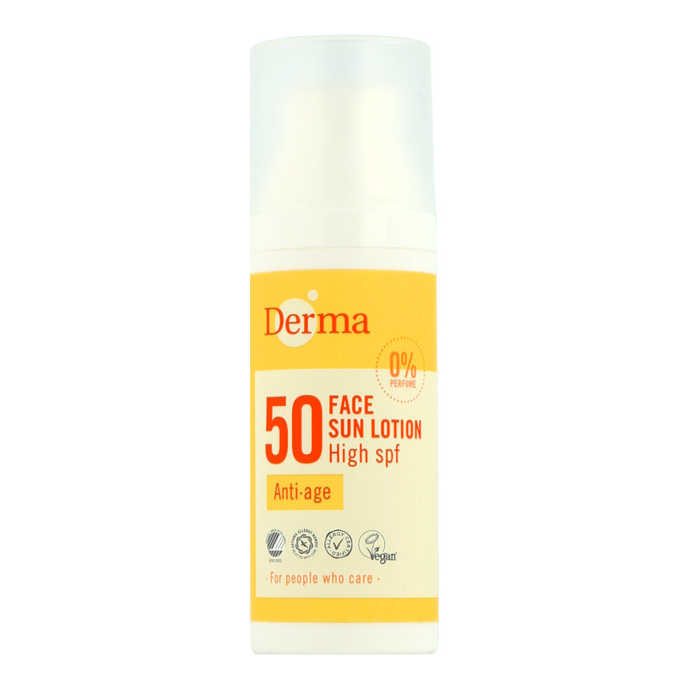 Derma Sun - Солнцезащитный лосьон для лица SPF50 50 мл 3790₽