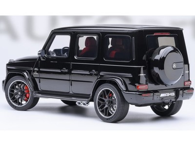 2019 MERCEDES-BENZ AMG G63 BLACK 1/18 MODEL CAR BY AUTOART 76354