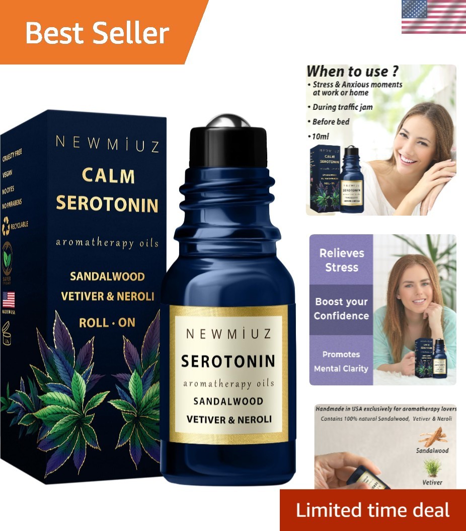 Stress Relief Sandalwood Vetiver Destress Relaxati...