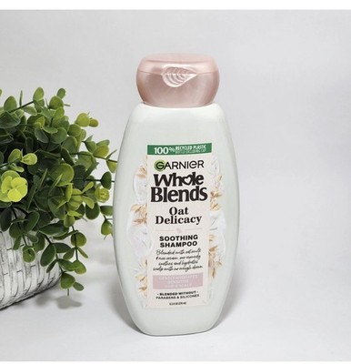 Garnier Whole Blends Gentle Shampoo Oat Delicacy For Sensitive Scalp 12.5 fl oz