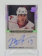 2022-23 UD The Cup Enshrinements Rod Brind ‘Amour /99 Carolina Hurricanes