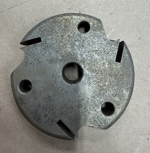 Vintage Table Saw 3 Cutter Molding Head Pat. No. 1830813 US (Pre-Owned)
