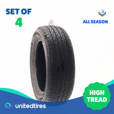 Set Of 4 Used 22560r17 Firestone Destination Le2 99t - 8-8.532 Set Of 4 Used 22560r17 Firestone Destination Le2 99t - 8-8.532
