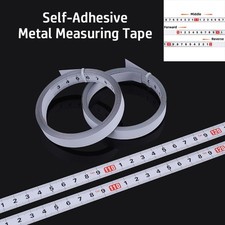 Self-Adhesive Measuring Tape Stainless Steel Workbench Ruler  Router Table